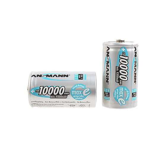 Аккумулятор ANSMANN 5030641 maxE 10000мАч D bulk, в упак 10 шт 6291