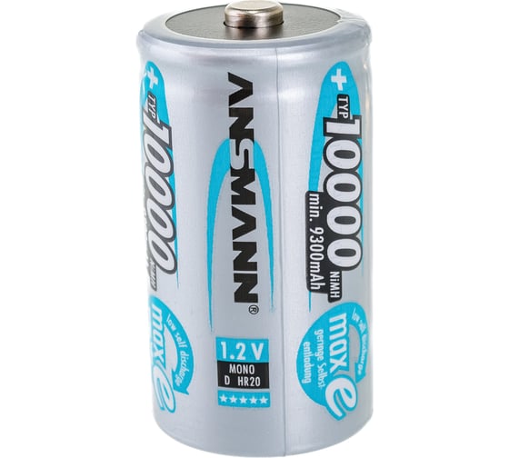 Аккумулятор ANSMANN 5030642-RU maxE 10000мАч D BL2 16137