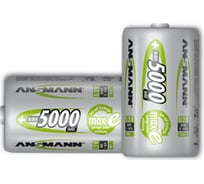 Аккумулятор ANSMANN 5030922-RU maxE 5000мАч D BL2 15895