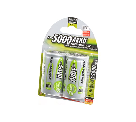 Аккумулятор ANSMANN 5030922-RU maxE 5000мАч D BL2 15895