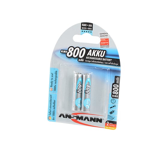 Аккумулятор ANSMANN 5030982-RU maxE 800мАч AAA BL2 16672