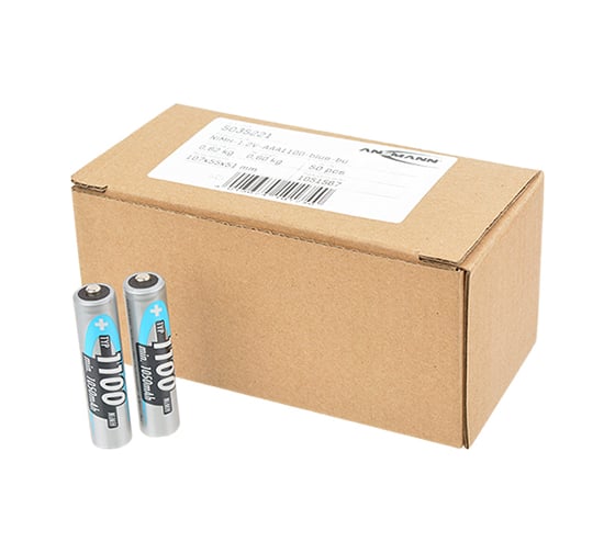 Аккумулятор ANSMANN 5035221 1100мАч AAA bulk, в упак 50 шт 16902