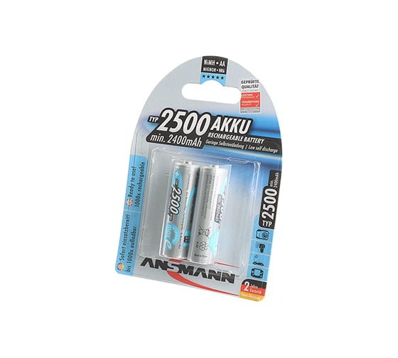 Аккумулятор ANSMANN 5035432-RU maxE 2500мАч AA BL2 17258