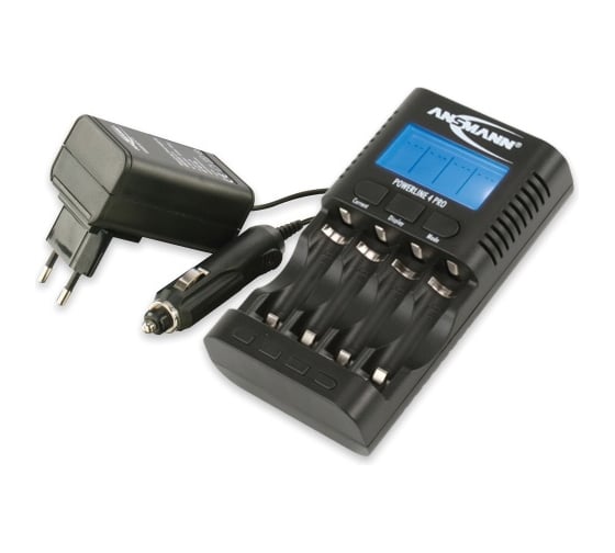 Зарядное устройство ANSMANN 1001-0005 Powerline 4 PRO BL1 10583