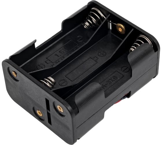 Батарейный отсек Pro Legend  BH363 AA 3x1+3x1 (BH607), открытый PL2786