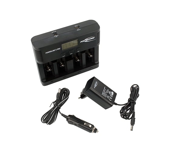 Зарядное устройство ANSMANN 1001-0018 Powerline 5 Pro BL1 14289