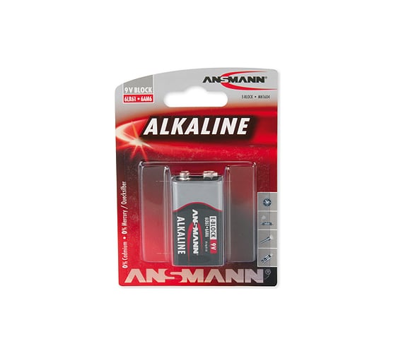 Батарея ANSMANN RED 1515-0000 6LR61 BL1 9242