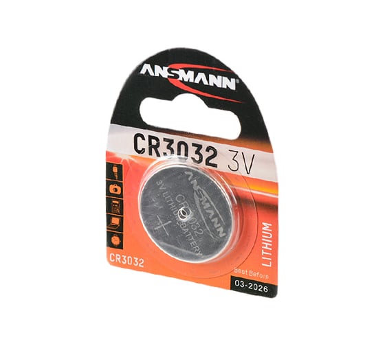 Элемент питания ANSMANN 1516-0013 CR3032 BL1 13778