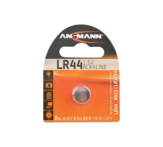 Элемент питания ANSMANN 5015303 LR44 /AG13/ BL1 17066