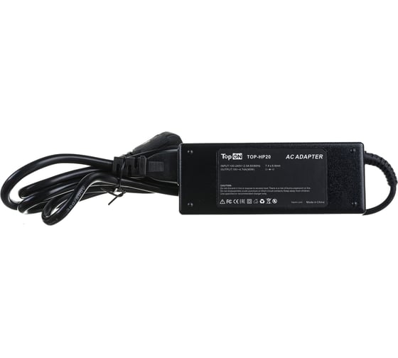 Блок питания для ноутбука TopON HP 19V 4.74A 7.4x5.0 90W PPP012H-S TOP-HP20