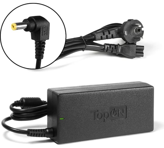 Блок питания для ноутбука TopON Acer 19V 4.74A 5.5x1.7 90W PA-1900-24 TOP-HP14