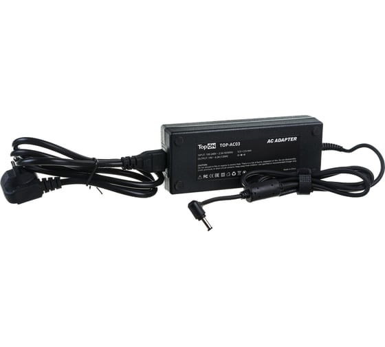 Блок питания для ноутбука Toshiba, Asus, MSI TopON 19V 6.3A 5.5x2.5 120W PA3290E-2ACA TOP-AC03