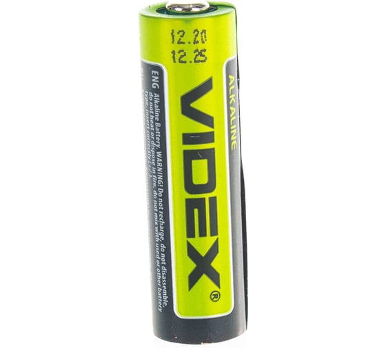 Элемент питания VIDEX, A27/ GP27A/ MN27/ L828/ 27A/ V27A/ A27BP/ G27A/ 8LR732, 1 шт в блистере VID-A27-1BL