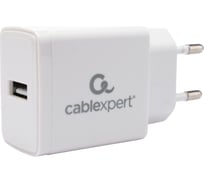 Зарядное устройство Cablexpert 5Вт, 1А, 1хUSB, белый, пакет, MP3A-PC-56