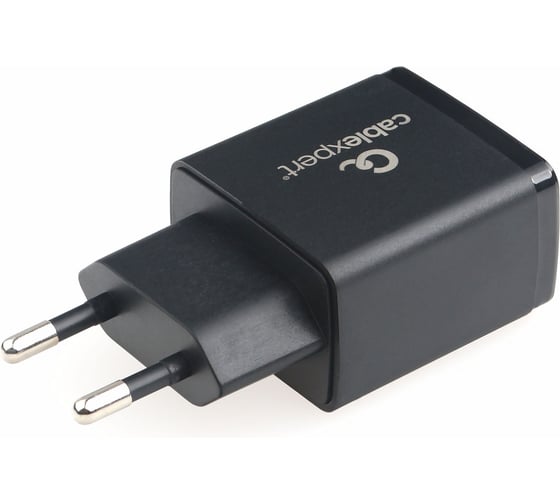 Зарядное устройство Cablexpert 10.5Вт, 2.1А, 1хUSB, чёрный, пакет, MP3A-PC-55
