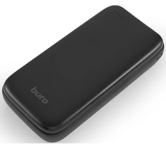 Мобильный аккумулятор BURO BP20A 20000mAh 10W 2A USB-A черный (BP20A10PBK) 1928747