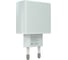 Сетевое зарядное устройство More Choice 1USB+1USB-C 3.0A PD 20W+QC3.0 быстрая зарядка для Lightning 8-pin Type-C NC61i White 5