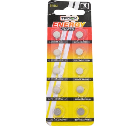 Элемент питания Трофи G5 LR754, LR48 C0035053