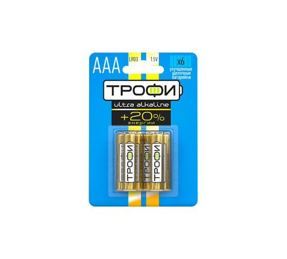 Элемент питания Трофи LR036BL ULTRA Б0015135 1