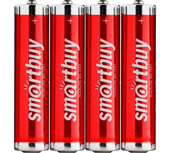 Батарейка алкалиновая Smartbuy LR03/4SB (60/720) 4 шт SBBA-3A04SB