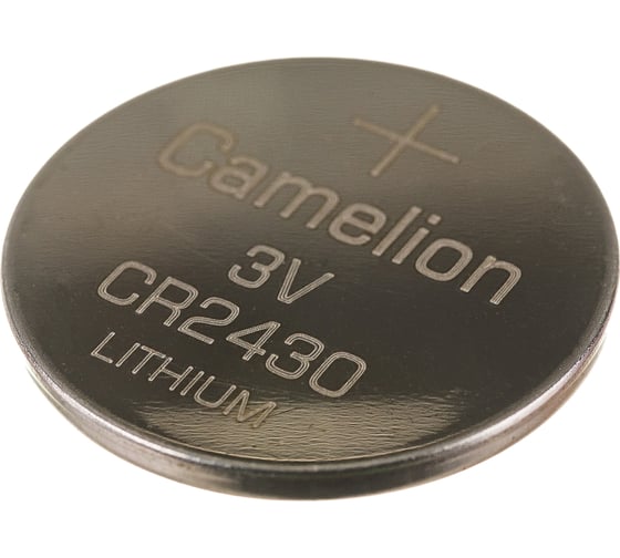 Литиевая батарейка Camelion CR2430 BL-1, 3V 3073