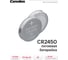 Литиевая батарейка Camelion CR2450 BL-1, 3V 3072 1