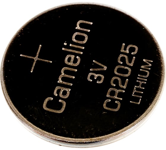 Литиевая батарейка Camelion CR2025 BL-5, 3V 1594