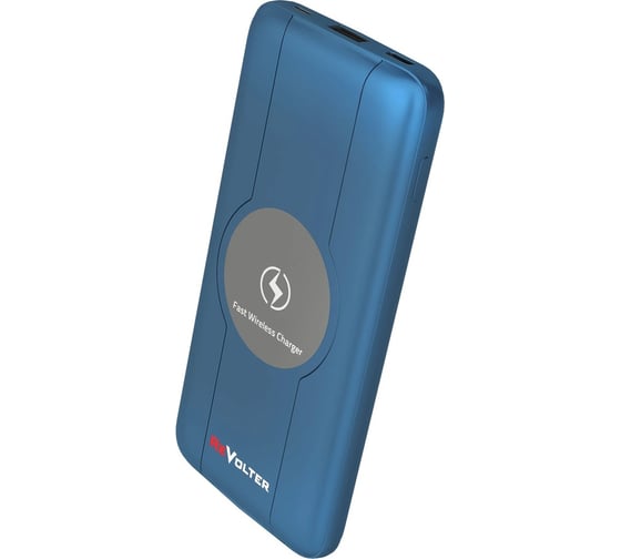 Внешний аккумулятор ReVolter QI 10000 blue