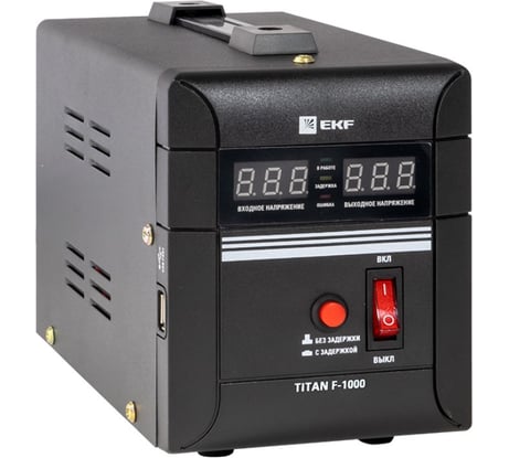 Напольный стабилизатор напряжения EKF TITAN F-1000 PROxima stab-f-1000
