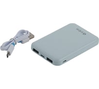 Power bank Intro PB600 USB зарядки 25, 5000 mAh, синий Б0046320