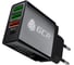 Сетевое зарядное устройство GCR на 4 USB порта (2х2A+QC 3.0+PD 3.0), черное VIV52I884 1