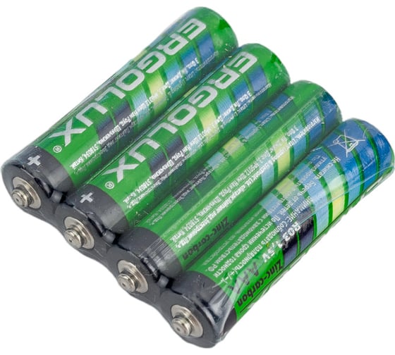 Батарейка Ergolux R03SR4 1.5В, R03, SR4 12440