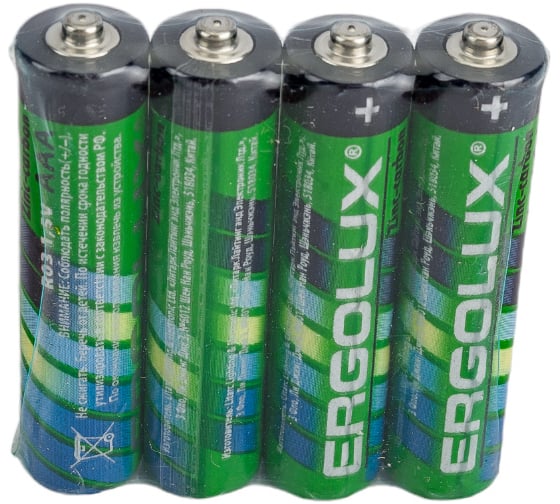 Батарейка Ergolux R03SR4 1.5В, R03, SR4 12440