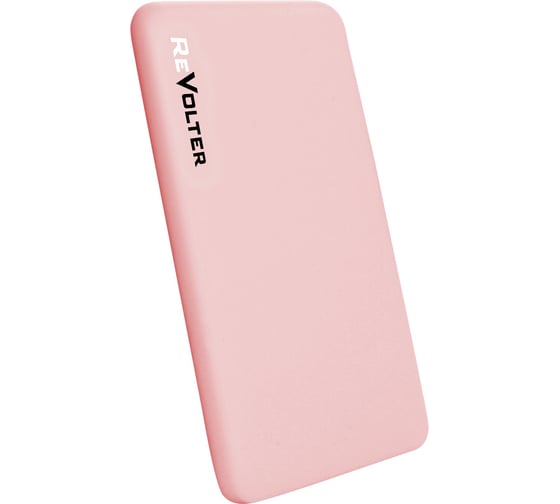 Внешний аккумулятор ReVolter 5000 pink