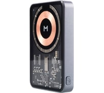 Беспроводной внешний аккумулятор MAGSSORY 5000мАч Robo Design, кевлар (арамид), с магнитами, совместимый с MagSafe, полночь PBN001 35044429