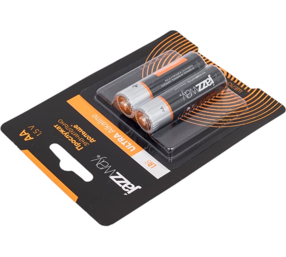 Батарейка Jazzway Jаzzway Элемент питания алкалиновый AA/LR6 1.5В Ultra Alkaline BL-2 (блистер 2шт) 5010703