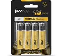 Элемент питания алкалиновый Jazzway Jаzzway AA/LR6 1.5В Premium Alkaline BL-4 (блист.4шт) 50081 16468068