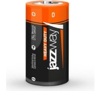 Солевая батарейка JazzWay R20 Heavy Duty 2 шт 5004214