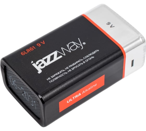 Батарейка Jazzway Jаzzway Элемент питания алкалиновый "крона" 6LR61 9В Ultra Alkaline BL-1 5005075