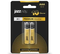 Алкалиновый элемент питания Jazzway Jаzzway  AAA/LR03 1.5В Premium Alkaline BL-2 (блист.2шт) 5026865 16468110