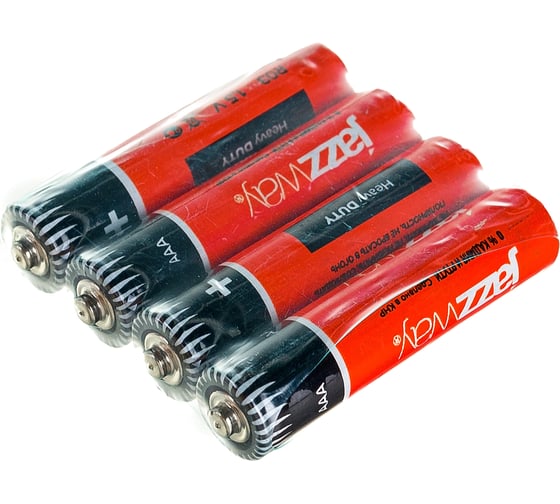 Солевая батарейка JazzWay R03 Heavy Duty 4шт 5004153
