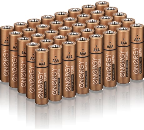 Батарейка алкалиновая ENERGY Ultra LR03/10KS (АAА) 40 штук 107249