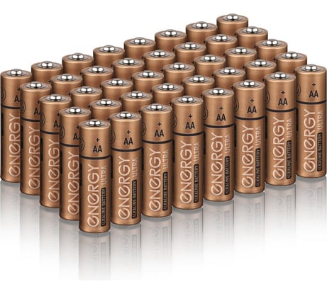 Батарейка алкалиновая ENERGY Ultra LR6/10KS (АА) 40 штук 107137