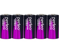 Батарейки Perfeo Батарейки литиевые CR123 5 шт.на блистере 30015359