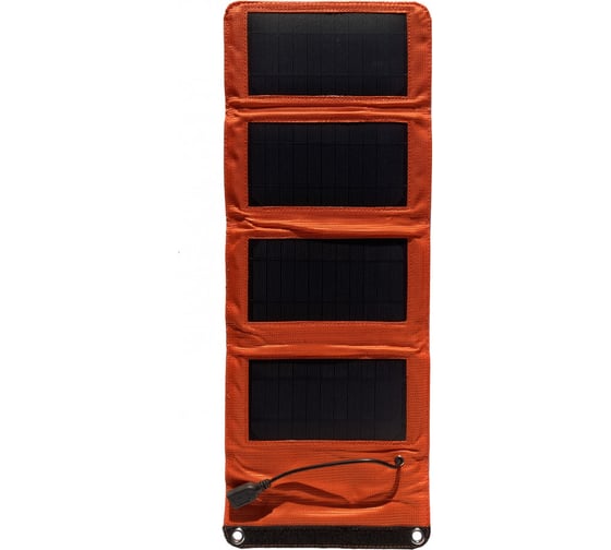 Cолнечная панель туристическая Sunways FSM-7МS, переносная солнечная батарея, USB, 1 шт. SW000929