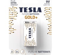 Батарейка Tesla GOLD+ 9V 8594183392240