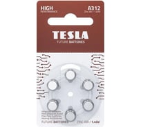 Батарейка Tesla A312 6 штук 8594183391656