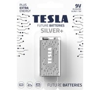 Батарейка Tesla SILVER+ 9V 8594183392301