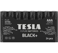 Батарейки Tesla AAA, BLACK+, 24 штуки 8594183396699
