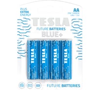 Батарейки Tesla AA, BLUE+, 4 штуки 8594183392165